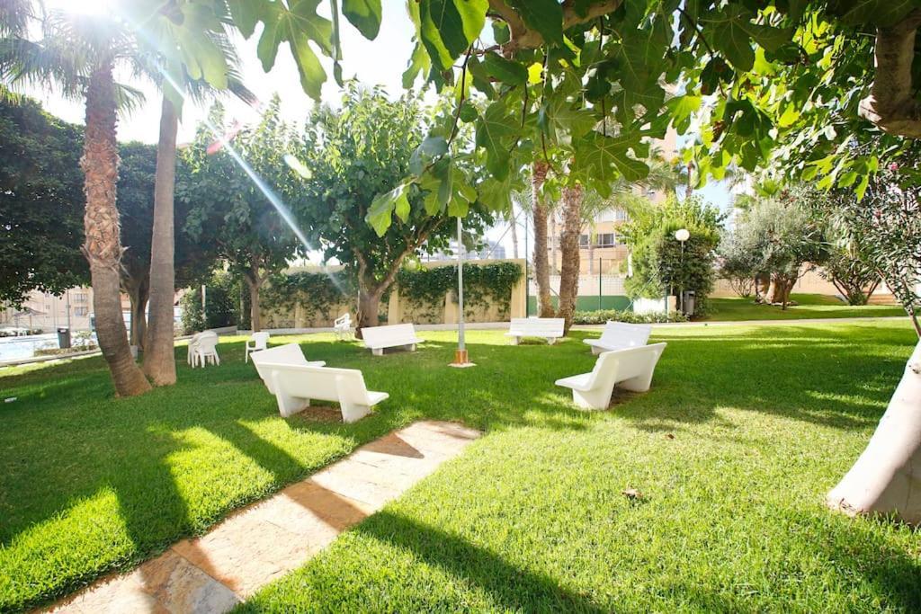 In Front Of The Sea With Ac And Pool Apartment Alicante Exterior photo